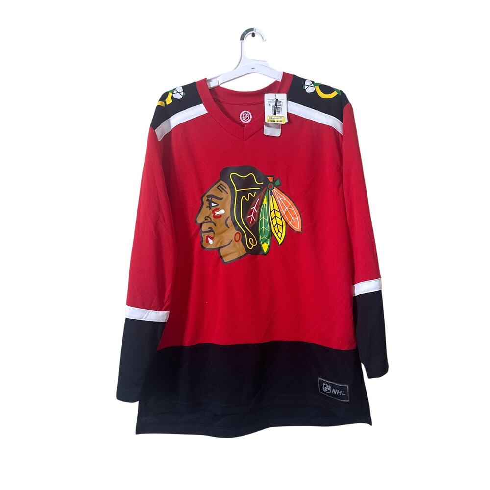 NHL Replica Balckhawks Jersey Red NWT Men’s M t